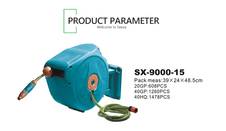 Professional Metal Hose Reel Cart خرطوم معدني احترافيعربة بكرة